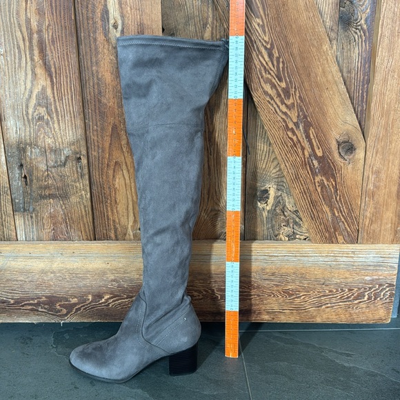 Grey Soft Suede Aldo Boots - Picture 6 of 6